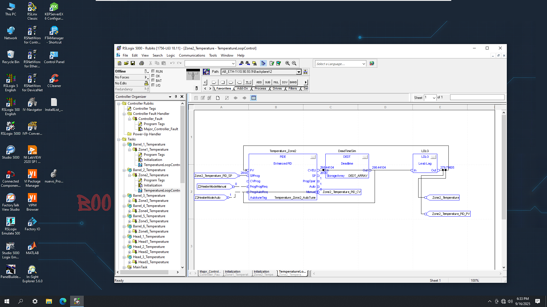 VM Allen Bradley 8.0 (Studio 5000 V36) | DTP Automation